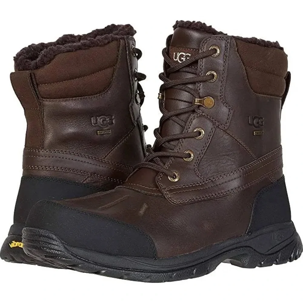 UGG | Men’s Felton Waterproof Boots In Stout Brown NEW Size 9